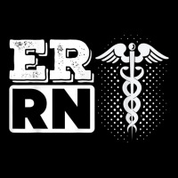 Er Rn Emergency Room Registered Nurse Nursing Medicine V-neck Tee | Artistshot