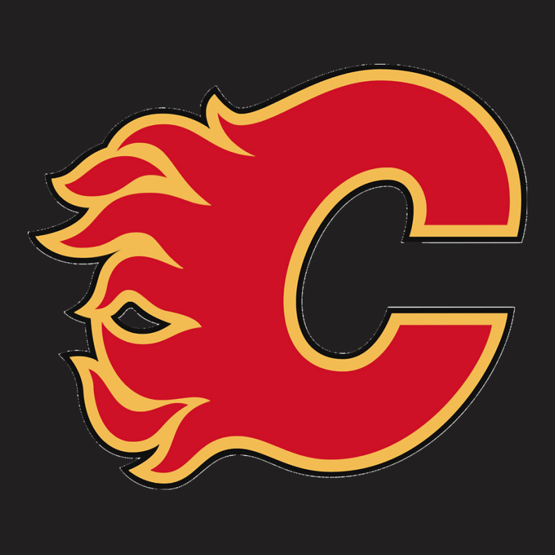 Flames Calgary T-shirt | Artistshot