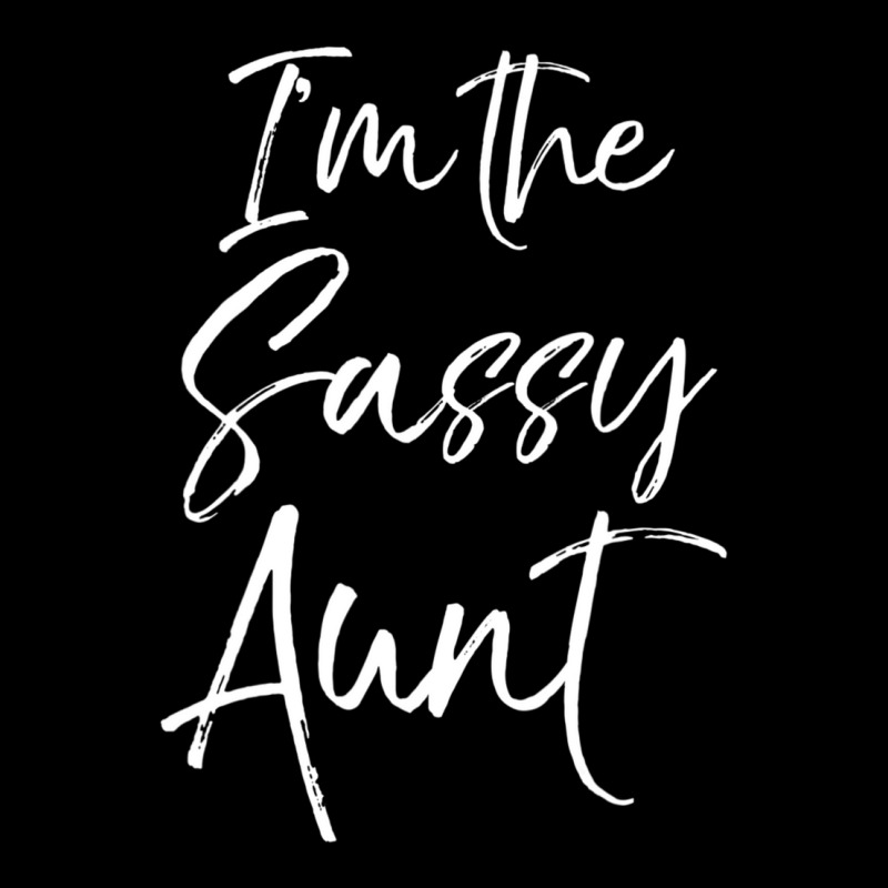 Cute Aunt From Niece Matching S I'm The Sassy Aunt Pocket T-shirt | Artistshot