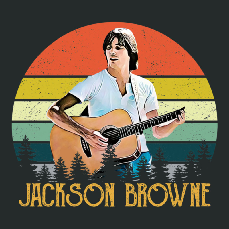 Jackson Browne Vintage Retro 70s Women's Triblend Scoop T-shirt by cm-arts | Artistshot