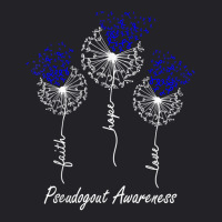 Pseudogout Awareness Faith Hope Love Dandelion T Shirt Youth Tee | Artistshot