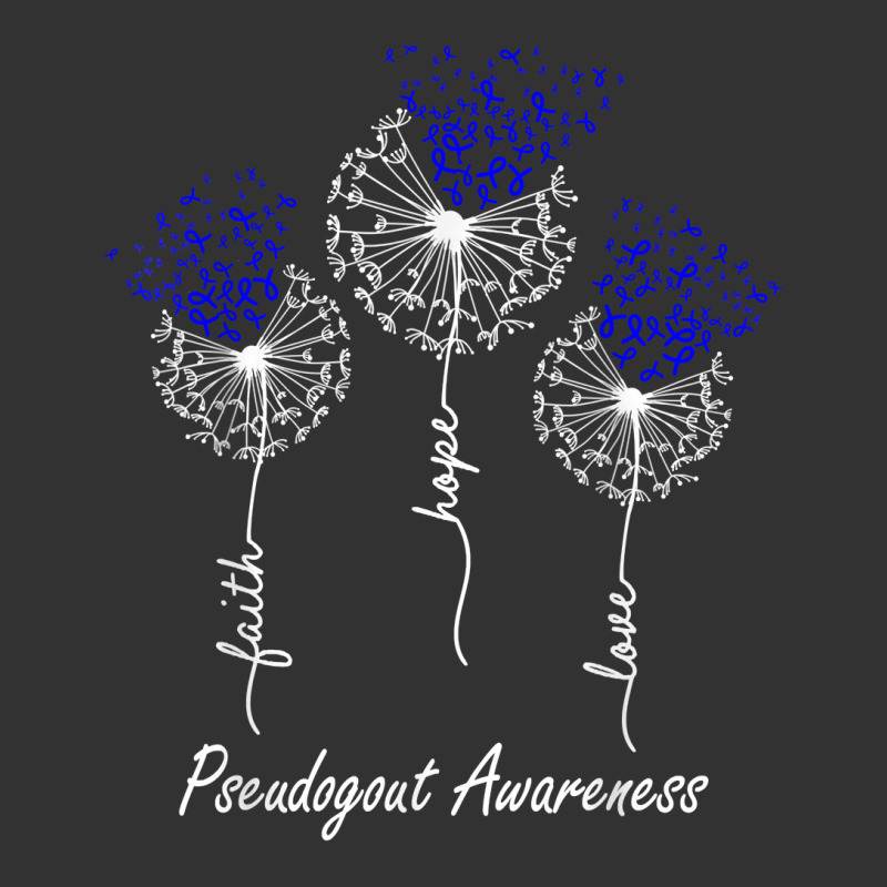 Pseudogout Awareness Faith Hope Love Dandelion T Shirt Baby Bodysuit by cm-arts | Artistshot