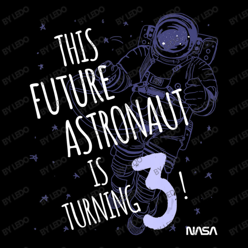 This Future Astronaut Is Turning 3 Outline Sketch Pocket T-Shirt by ledo | Artistshot