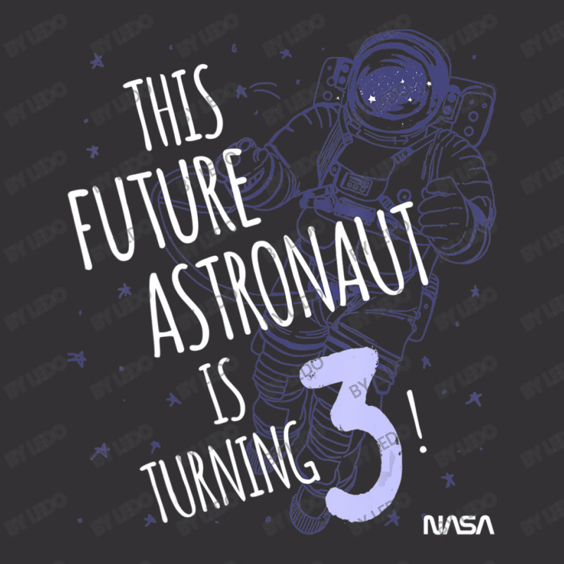 This Future Astronaut Is Turning 3 Outline Sketch Vintage Hoodie And Short Set by ledo | Artistshot