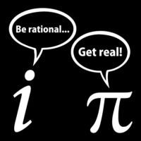 Be Rational Get Real Imaginary Math Pi Adjustable Cap | Artistshot