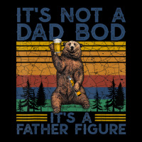 Mens It's Not A Dad Bod It's A Father Figure Bear Camping Adjustable Cap | Artistshot