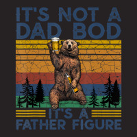 Mens It's Not A Dad Bod It's A Father Figure Bear Camping Vintage Cap | Artistshot