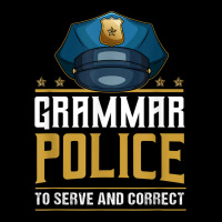 Grammar Police To Serve And Correct For Grammar And Punction Women's V-neck T-shirt | Artistshot