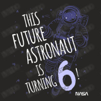 This Future Astronaut Is Turning 6 Outline Sketch Ladies Fitted T-shirt | Artistshot