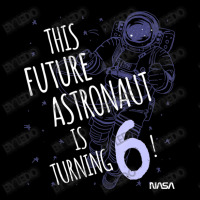 This Future Astronaut Is Turning 6 Outline Sketch Women's V-neck T-shirt | Artistshot