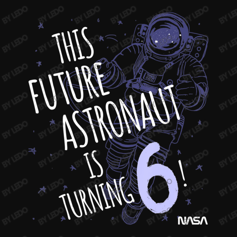 This Future Astronaut Is Turning 6 Outline Sketch Crop Top by ledo | Artistshot