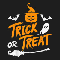 Spooky Witch Pumpkin Ghost Horror Trick Or Treat Halloween Classic T-shirt | Artistshot