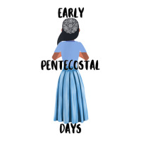 Funny Early Pentecostal Days Long Skirts Lace Head Covering Sticker | Artistshot