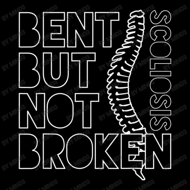 Bent But Not Broken Scoliosis Awareness Motivational Pocket T-shirt | Artistshot