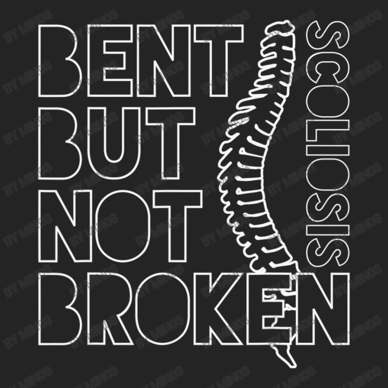 Bent But Not Broken Scoliosis Awareness Motivational 3/4 Sleeve Shirt | Artistshot