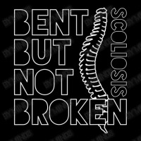 Bent But Not Broken Scoliosis Awareness Motivational Zipper Hoodie | Artistshot