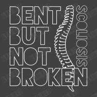 Bent But Not Broken Scoliosis Awareness Motivational Vintage T-shirt | Artistshot