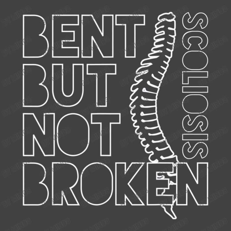 Bent But Not Broken Scoliosis Awareness Motivational Vintage T-shirt | Artistshot