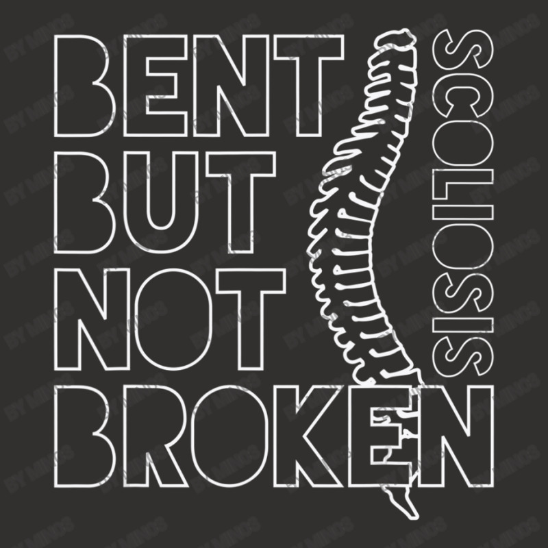 Bent But Not Broken Scoliosis Awareness Motivational Champion Hoodie | Artistshot