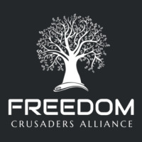 Freedom Crusaders Alliance - White Crewneck Sweatshirt | Artistshot