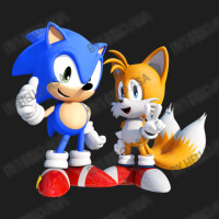 Chibi New Hedgehog And Tails Classic T-shirt | Artistshot