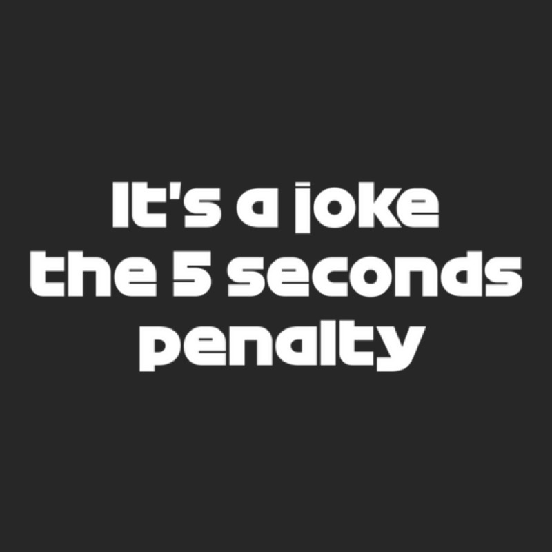 It's A Joke The 5 Seconds Penalty (orange Bg) Men's T-shirt Pajama Set by WesleyCopenheaver | Artistshot