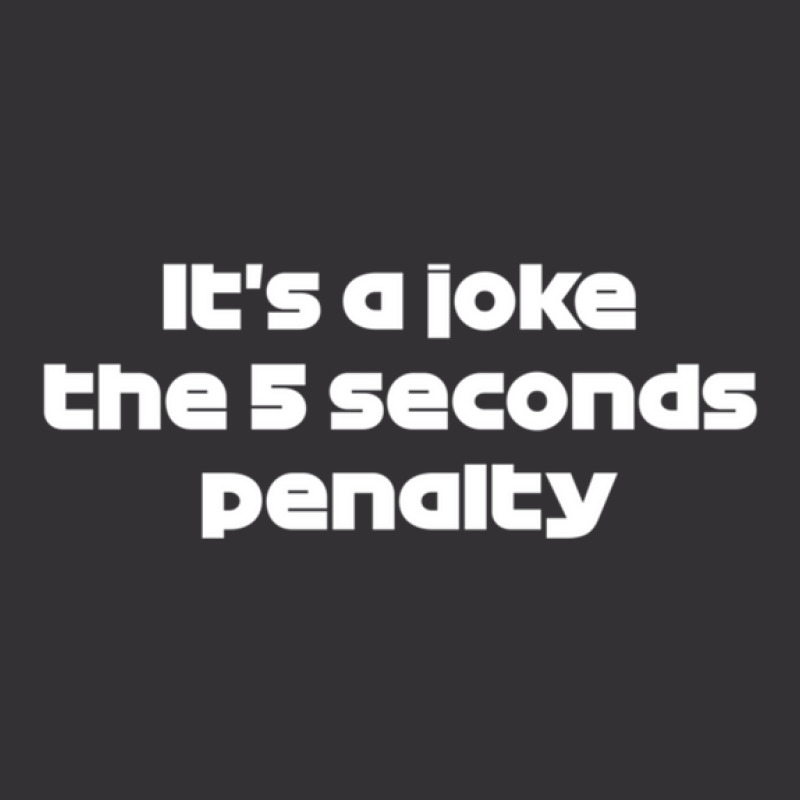 It's A Joke The 5 Seconds Penalty (orange Bg) Vintage Short by WesleyCopenheaver | Artistshot