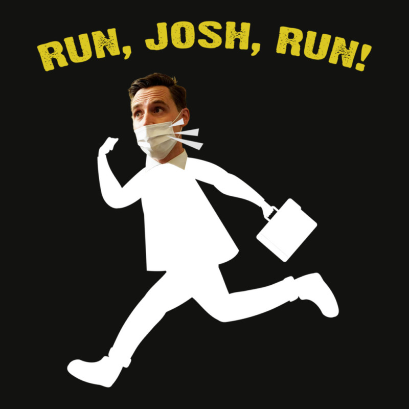 Josh Hawley Run Free Funny Josh Hawley Running Classic Scorecard Crop Tee by cm-arts | Artistshot