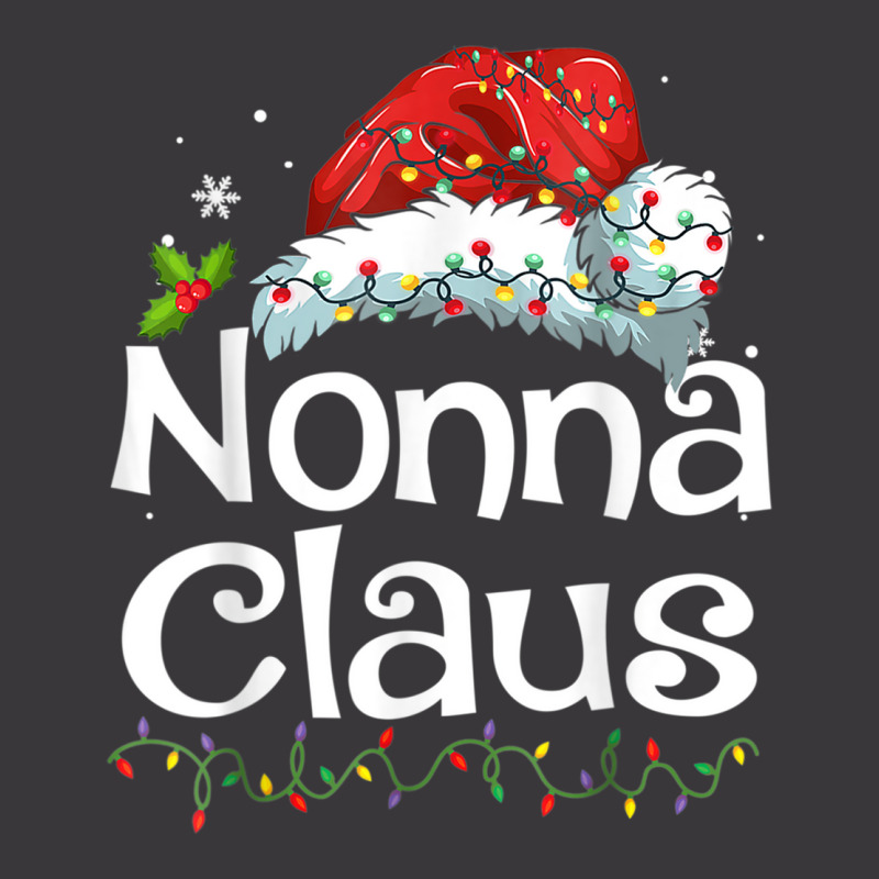 Nonna Claus Christmas Family Group Matching Pjs Xmas Light Ladies Curvy T-Shirt by Stunner | Artistshot