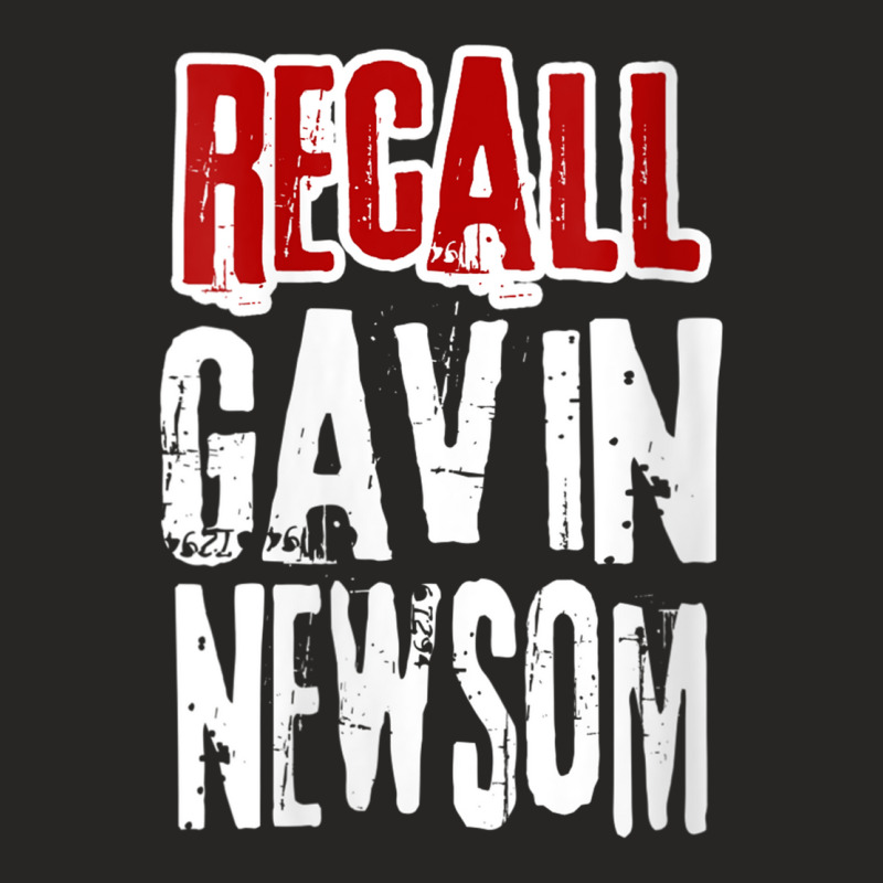 Womens Recall Gavin Newsom, Remove California Governor Gavin Newsom V Ladies Fitted T-Shirt by cm-arts | Artistshot