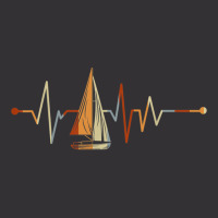 Sea Captain Gift Sail Boat Heartbeat Boat Sailing Vintage Hoodie | Artistshot