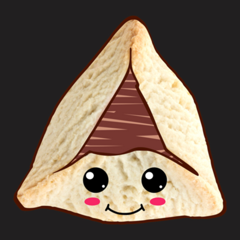 Kawaii Hamentaschen - Cute Jewish Food Design For Purim T-shirt | Artistshot