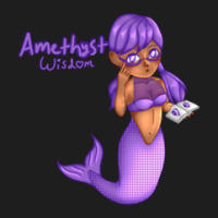 Amethyst Birthstone Mermaid 1 Classic T-shirt | Artistshot