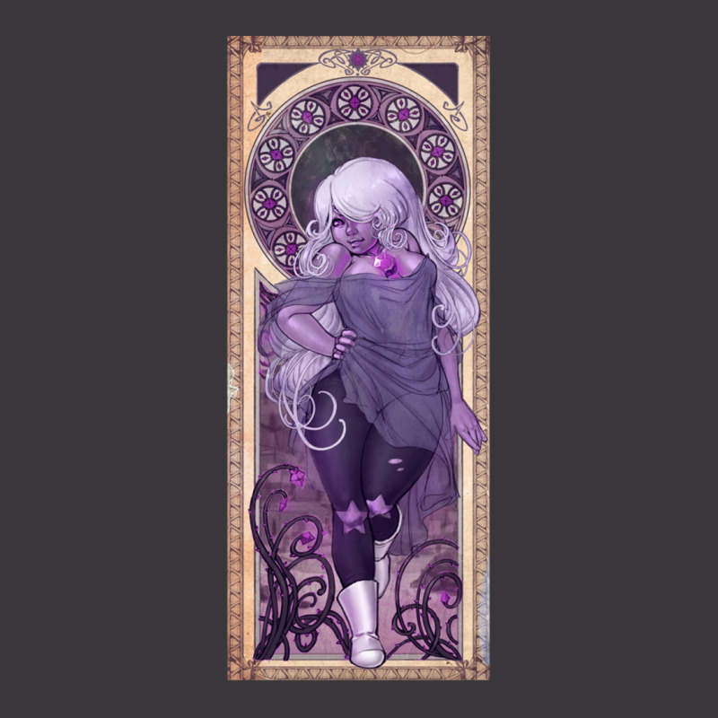 Amethyst Mucha 1 Ladies Curvy T-Shirt by ErikaCharles | Artistshot