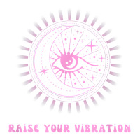 Raise Your Vibration Pink Manifestation Moon And Eye New Age T Shirt Women's Pajamas Set | Artistshot