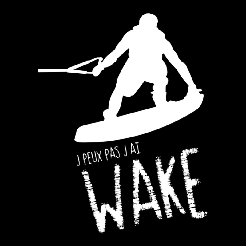 Je Peux Pas J'ai Wake French Wakeboarding V-neck Tee | Artistshot