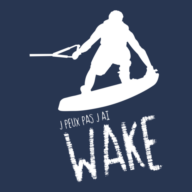 Je Peux Pas J'ai Wake French Wakeboarding Men Denim Jacket | Artistshot