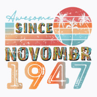 Vintage November 1947 92 Years Old 75th Birthday Men Women T Shirt T-shirt | Artistshot