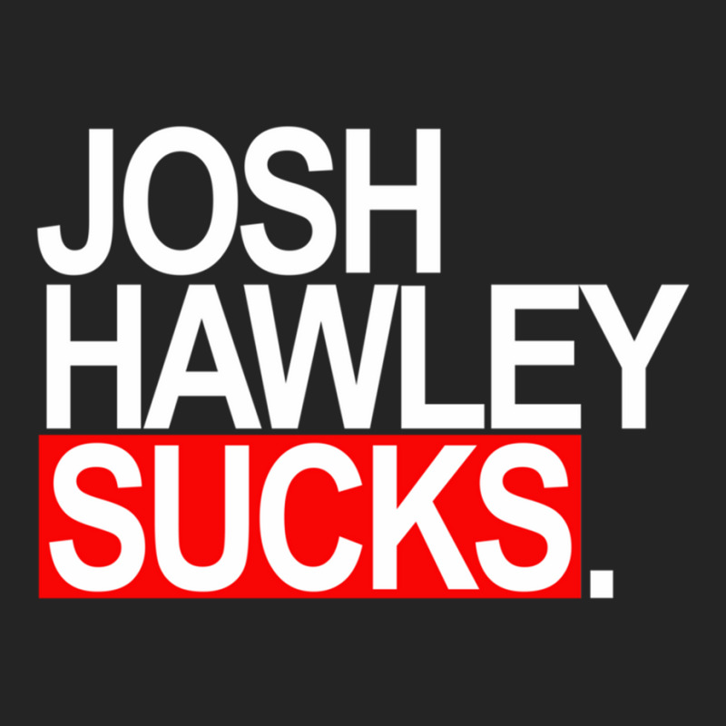 Josh Hawley Sucks - Red And White 3/4 Sleeve Shirt by cm-arts | Artistshot