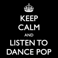 Keep Calm And Listen To Dance Pop 1 V-neck Tee | Artistshot