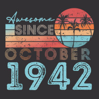 Vintage October 1942 92 Years Old 80th Birthday Men Women T Shirt Vintage Hoodie And Short Set | Artistshot