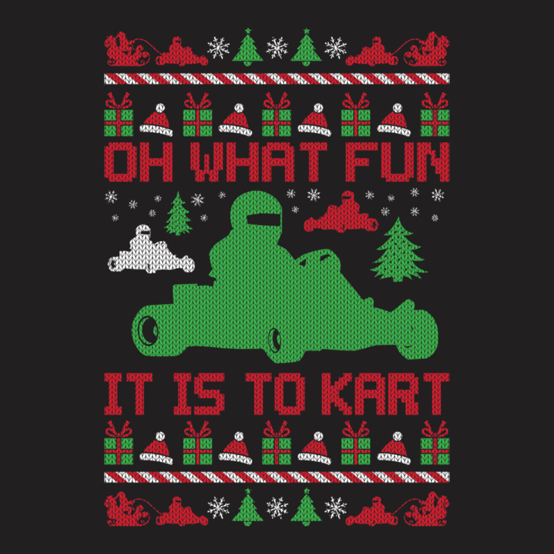 Go Kart Ugly Christmas T-shirt | Artistshot