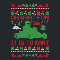 Go Kart Ugly Christmas Crewneck Sweatshirt | Artistshot