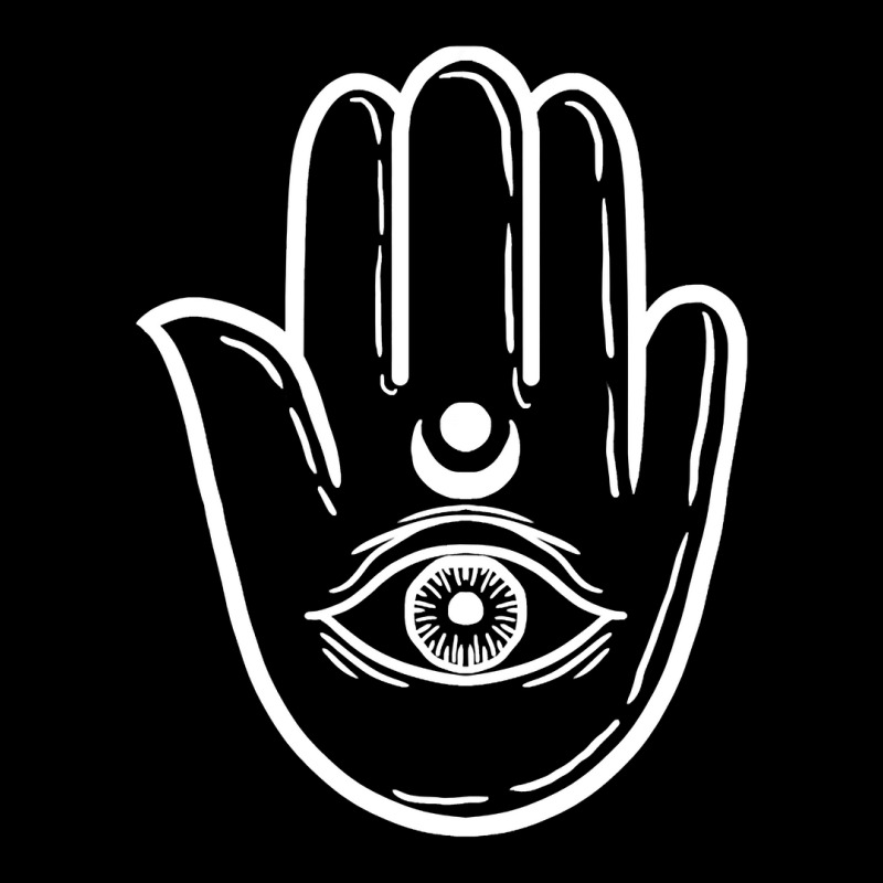 Hand Eye Hamsa Minimal Art Chanukah Festival Jewish Gift Graphic Youth T-shirt by Cardenas | Artistshot