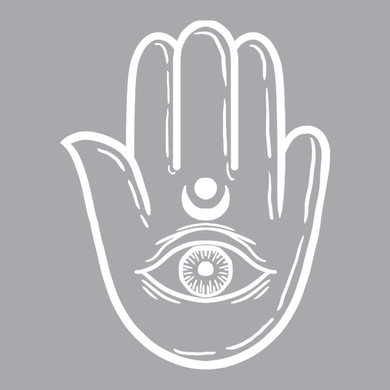 Hand Eye Hamsa Minimal Art Chanukah Festival Jewish Gift Youth 3/4 Sleeve by Cardenas | Artistshot