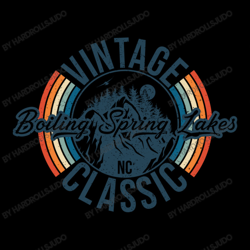 I Love Boiling Spring Lakes North Carolina Retro Vintage Classic Limit Men's Long Sleeve Pajama Set by hardrollsjudo | Artistshot