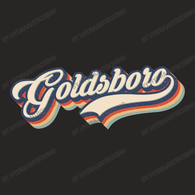 I Love Goldsboro City Usa Retro Vintage Ladies Fitted T-Shirt by HydraAntBoxing | Artistshot