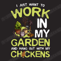 Chicken Cock I Just Want To Work In My Garden And Hang Out Chicken Quo Vintage Cap | Artistshot