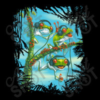 Tree Frog Trio Chillin' Men's 3/4 Sleeve Pajama Set | Artistshot