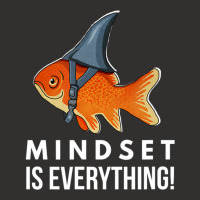 Mindset Motivational Quote Cute Goldfish Shark Fish Champion Hoodie | Artistshot